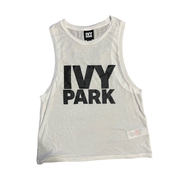 IVY PARK Drop Armhole Logo Tank Top - Picture 1 of 4